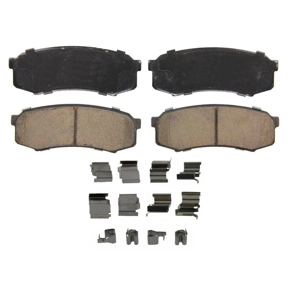 Wagner ZD606 Disc Brake Pad Set, Rear Side