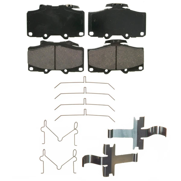 Wagner ZD611 Disc Brake Pad Set, Front Side