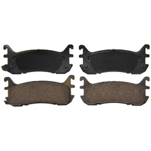 Wagner ZD636 Disc Brake Pad Set, Rear Side