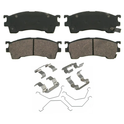 Wagner ZD637 Disc Brake Pad Set, Front Side