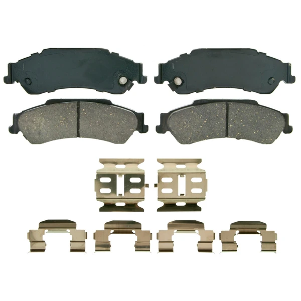 Wagner ZD729 Disc Brake Pad Set, Rear Side