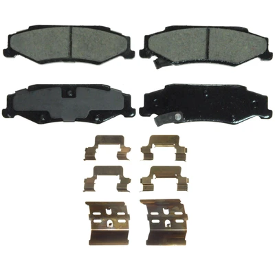 Wagner ZD732 Disc Brake Pad Set, Rear Side