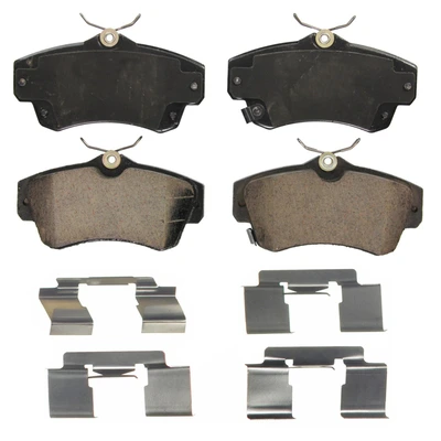 Wagner ZD841 Disc Brake Pad Set, Front Side