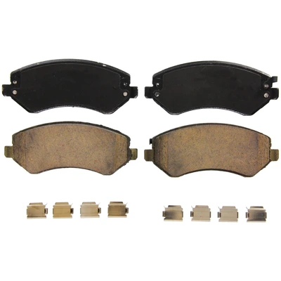 Wagner ZD856 Disc Brake Pad Set, Front Side