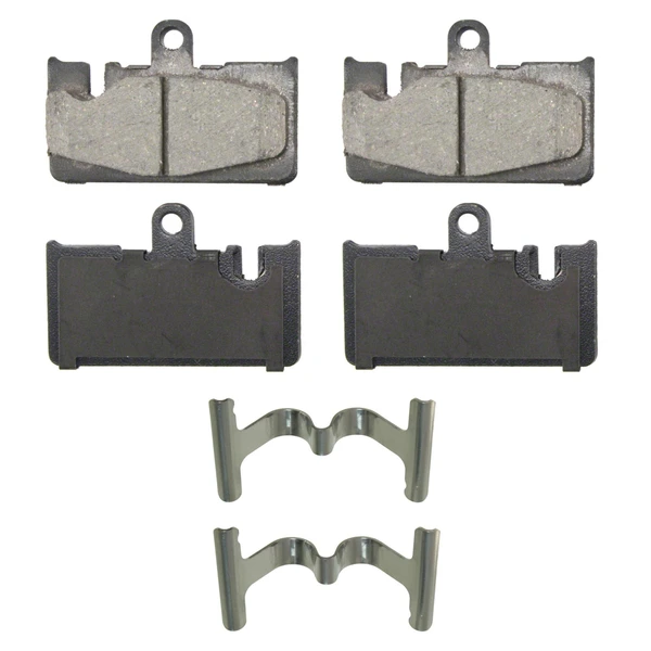 Wagner ZD871 Disc Brake Pad Set, Rear Side