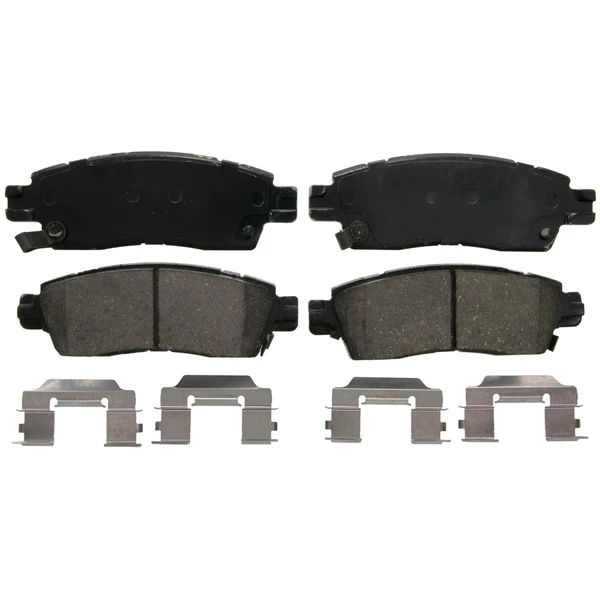 Wagner ZD883 Disc Brake Pad Set, Rear Side