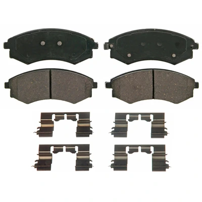 Wagner ZD887 Disc Brake Pad Set, Front Side