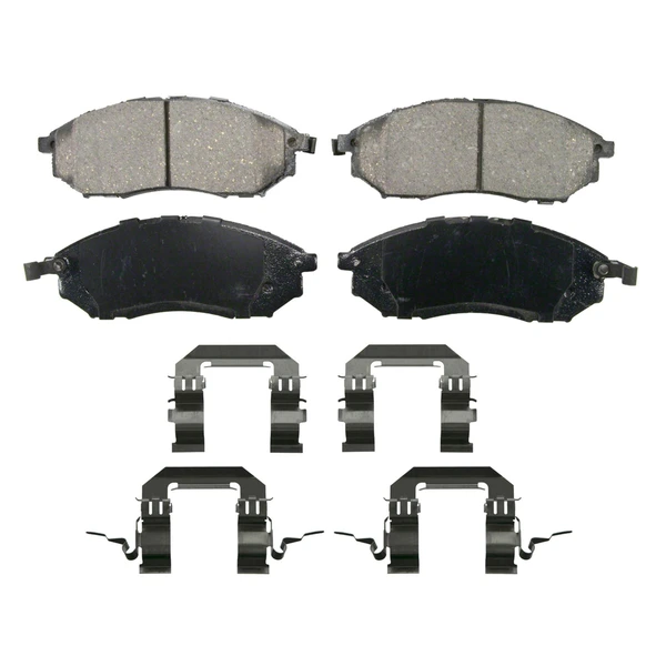 Wagner ZD888 Disc Brake Pad Set, Front Side