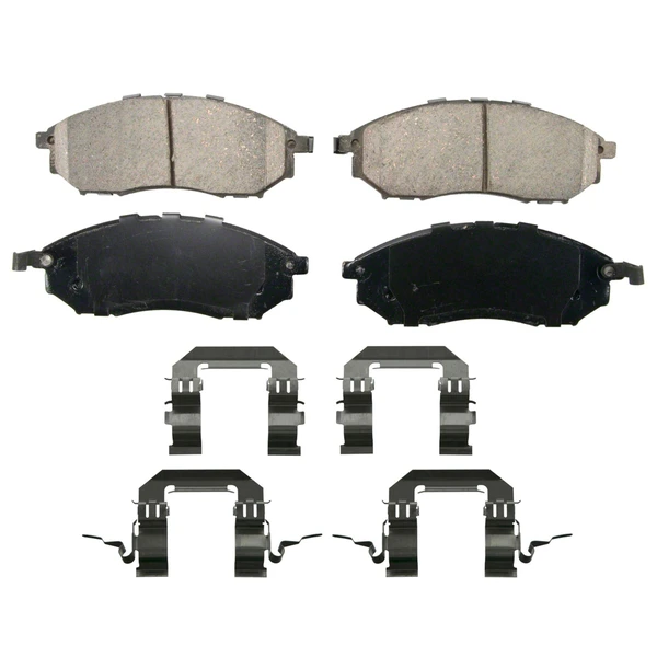 Wagner ZD888A Disc Brake Pad Set, Front Side