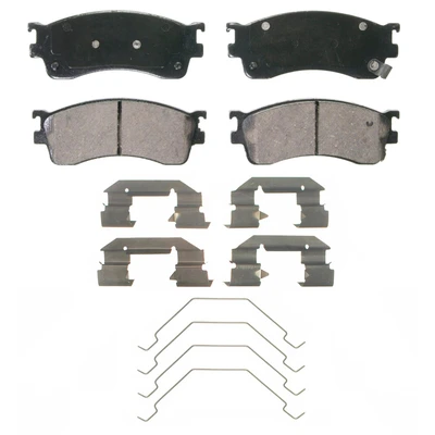 Wagner ZD893 Disc Brake Pad Set, Front Side