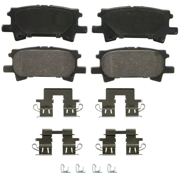 Wagner ZD996 Disc Brake Pad Set, Rear Side