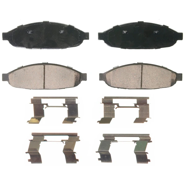 Wagner ZD997 Disc Brake Pad Set, Front Side