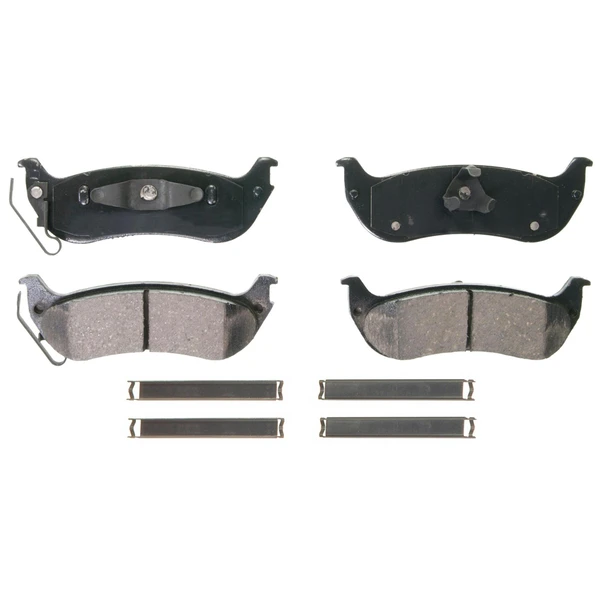 Wagner ZD998 Disc Brake Pad Set, Rear Side