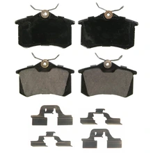 Wagner ZD1017 Disc Brake Pad Set, Rear Side