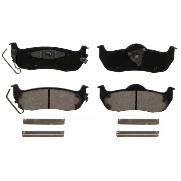 Wagner ZD1041 Disc Brake Pad Set, Rear Side