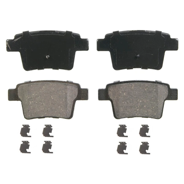 Wagner ZD1071 Disc Brake Pad Set, Rear Side
