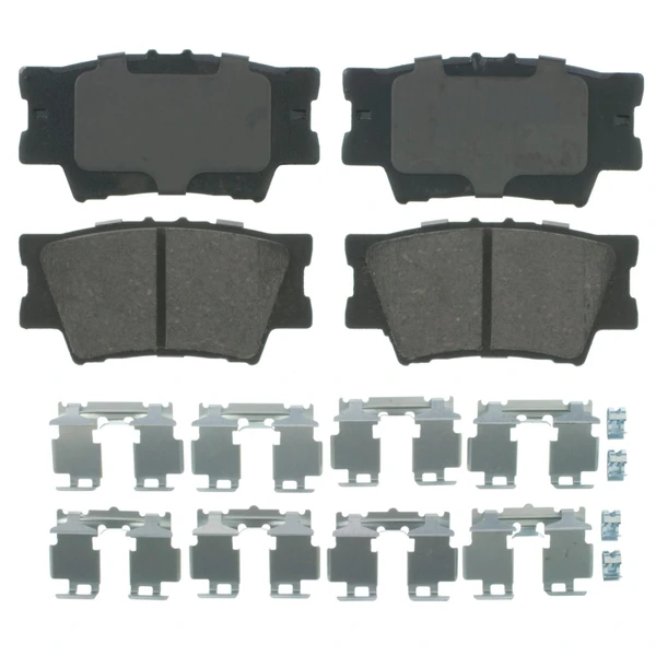 Wagner ZD1212 Disc Brake Pad Set, Rear Side