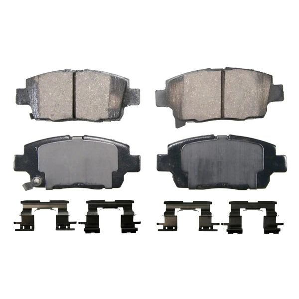 Wagner ZD1249 Disc Brake Pad Set, Front Side