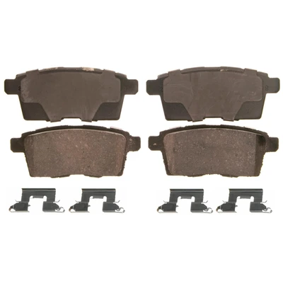 Wagner ZD1259 Disc Brake Pad Set, Rear Side
