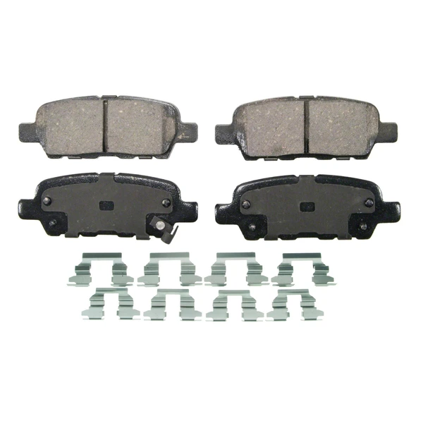 Wagner ZD1288 Disc Brake Pad Set, Rear Side