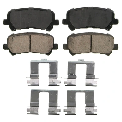 Wagner ZD1281 Disc Brake Pad Set, Rear Side