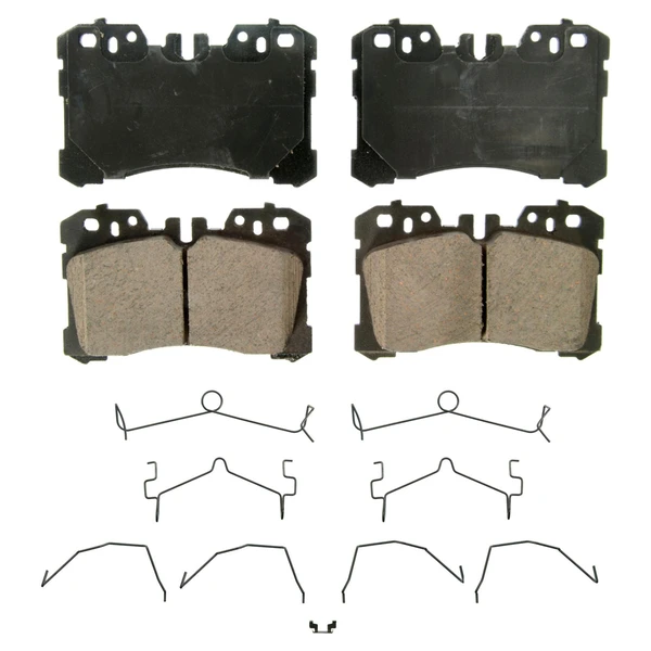 Wagner ZD1282 Disc Brake Pad Set, Front Side