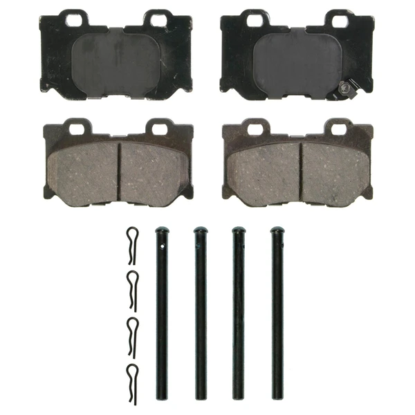 Wagner ZD1347 Disc Brake Pad Set, Rear Side