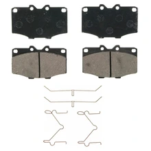 Wagner ZD137 Disc Brake Pad Set, Front Side