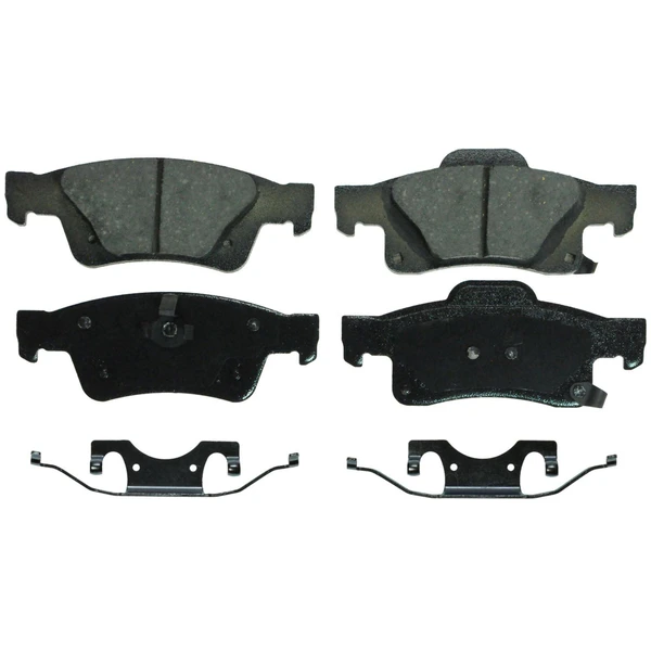 Wagner ZD1498 Disc Brake Pad Set, Rear Side