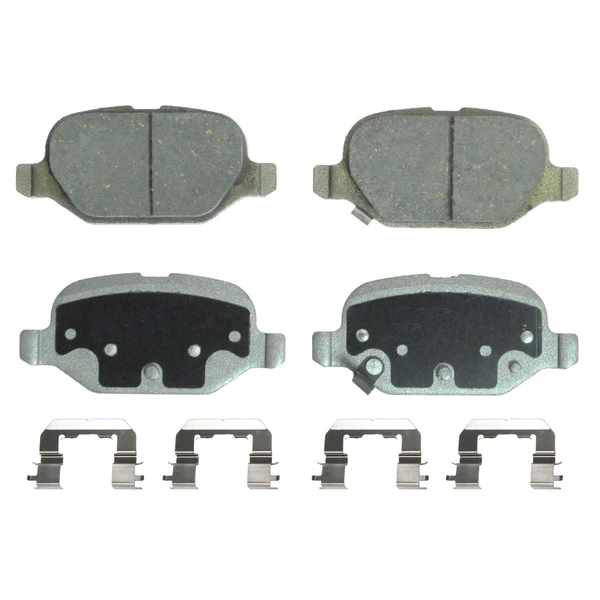 Wagner ZD1569 Disc Brake Pad Set, Rear Side