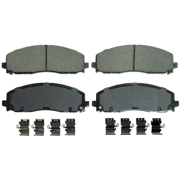 Wagner ZD1589 Disc Brake Pad Set, Front Side