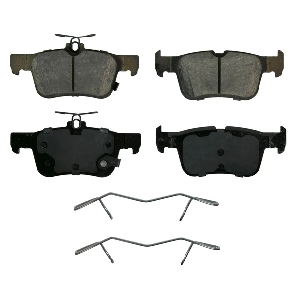 Wagner ZD1665 Disc Brake Pad Set, Rear Side