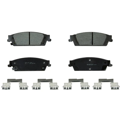 Wagner ZD1707 Disc Brake Pad Set, Rear Side