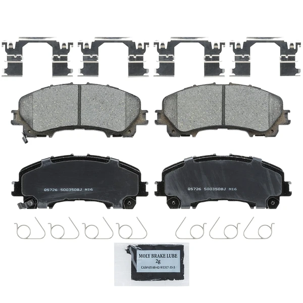 Wagner ZD1736 Disc Brake Pad Set, Front Side