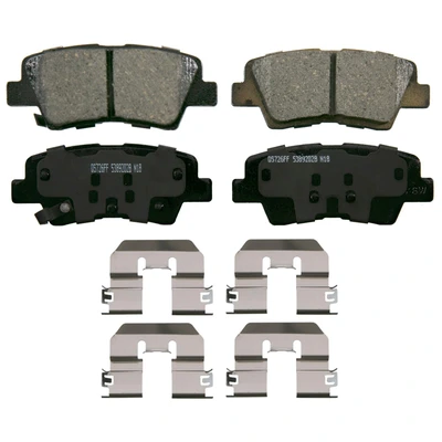 Wagner ZD1812 Disc Brake Pad Set, Rear Side