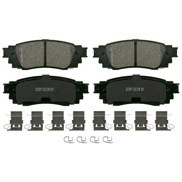 Wagner ZD1879A Disc Brake Pad Set, Rear Side