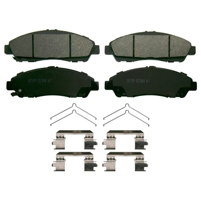 Wagner ZD1896 Disc Brake Pad Set, Front Side