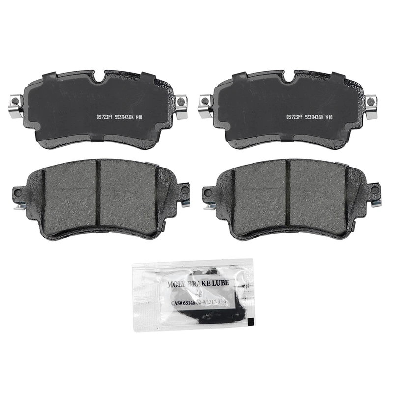 Wagner ZD1898 Disc Brake Pad Set, Rear Side