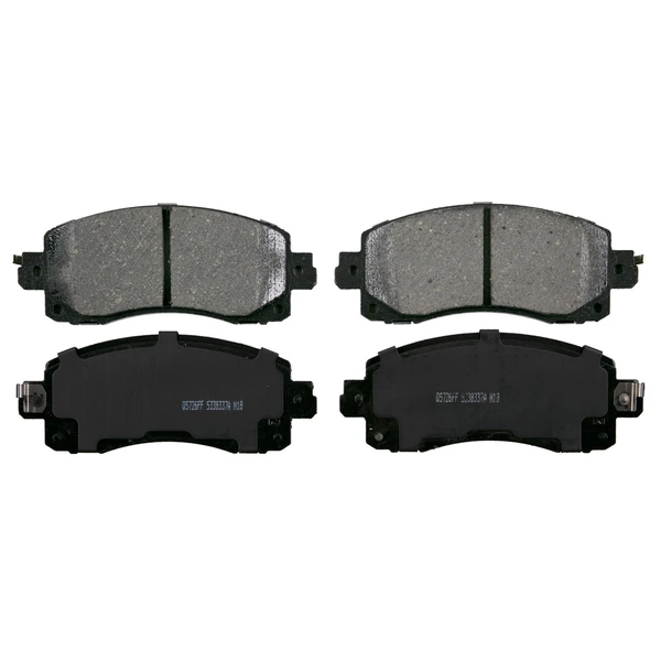 Wagner ZD2045 Disc Brake Pad Set, Front Side