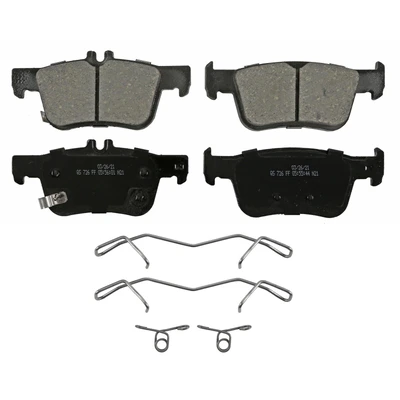 Wagner ZD2102 Disc Brake Pad Set, Rear Side