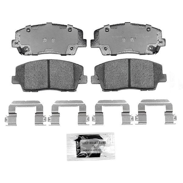 Wagner ZD2117 Disc Brake Pad Set, Front Side