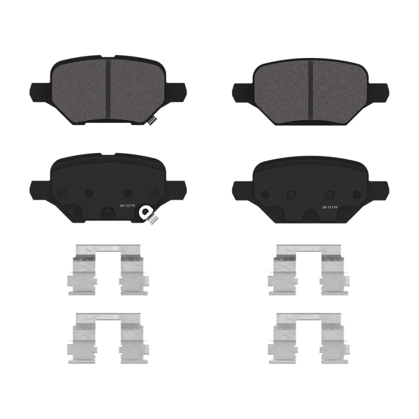 Wagner ZD2168 Disc Brake Pad Set, Rear Side