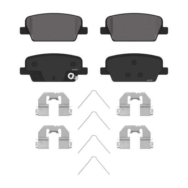 Wagner ZD2199 Disc Brake Pad Set, Rear Side