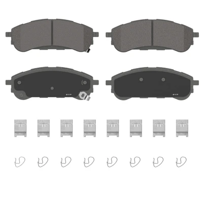 Wagner ZD2208 Disc Brake Pad Set, Rear Side