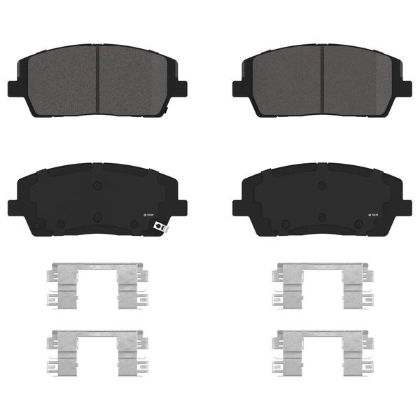 Wagner ZD2215 Disc Brake Pad Set, Front Side