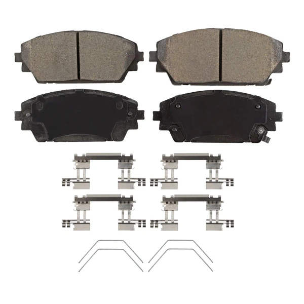 Wagner ZD2218 Disc Brake Pad Set, Front Side