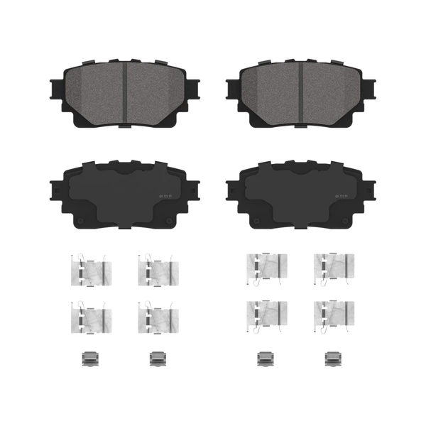 Wagner ZD2305 Disc Brake Pad Set, Rear Side