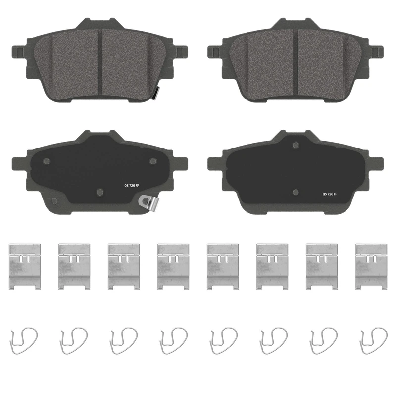 Wagner ZD2306 Disc Brake Pad Set, Rear Side