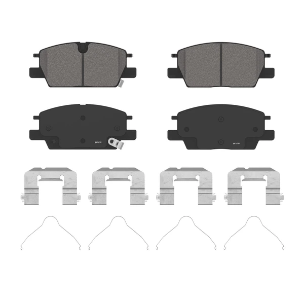 Wagner ZD2345 Disc Brake Pad Set, Front Side