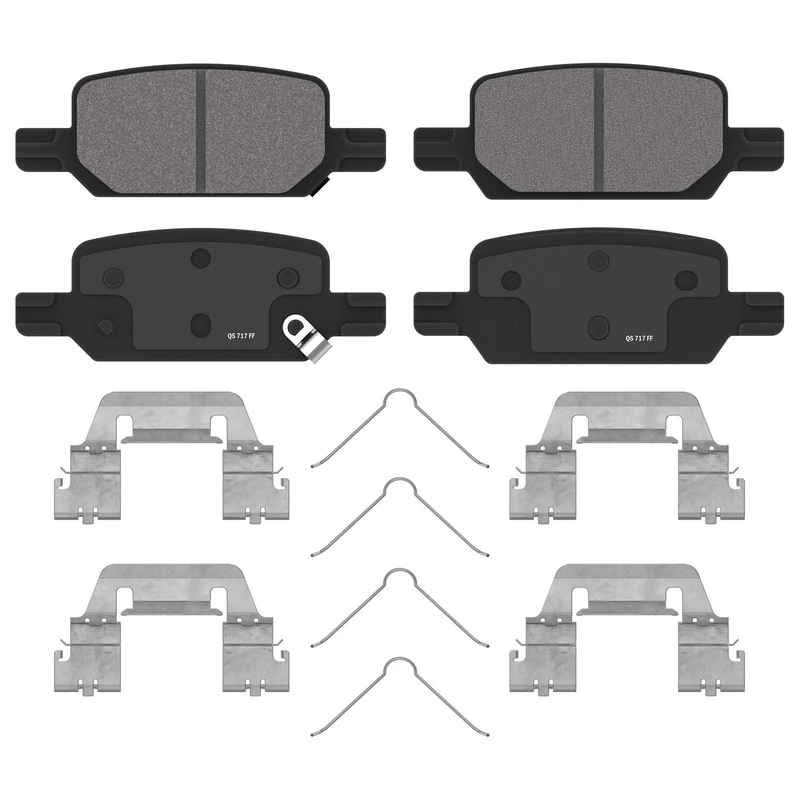 Wagner ZD2370 Disc Brake Pad Set, Rear Side